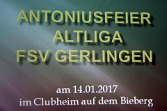 Antoniusfeier der Altliga am 14.01.2017